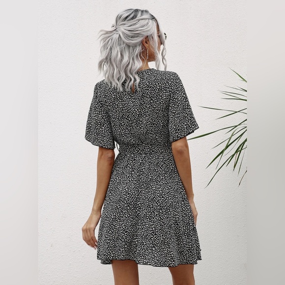 SHEIN Polk A Dot Shirt/ Sun Dress - Picture 2 of 3